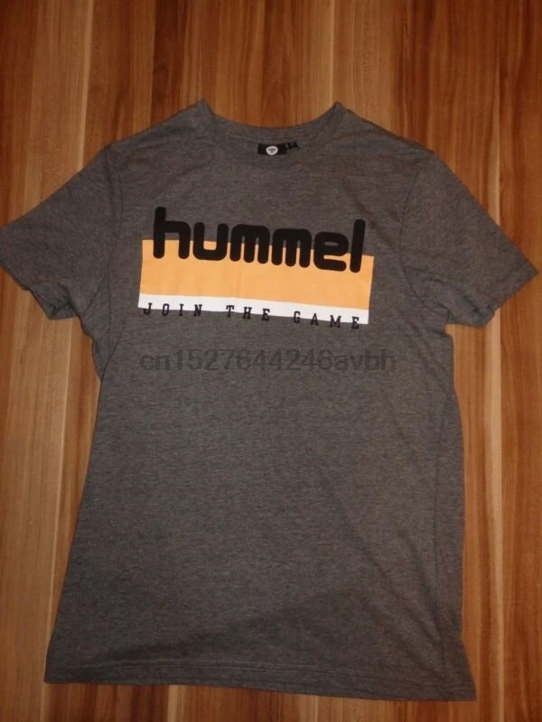 Hummel Sander футболка S Sportshirt Shirt grau Gr M Neu|Мужские футболки| |