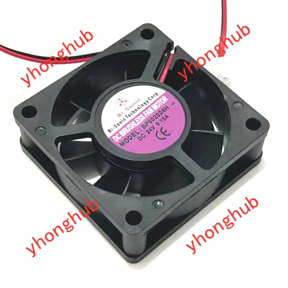 Би Sonic зубная щётка BP602024H DC 24V 0.15A 60x60x20 мм 2 провод Сервер вентилятор