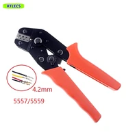 1pc 4 2mm power connector of cpu atx psu pci e gpu pci express power crimp plier crimping tool wire range 18 to 22 awg