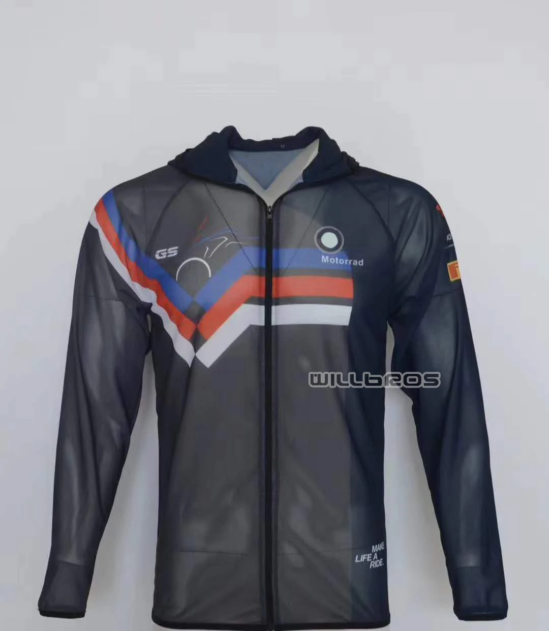 

Hoodie For BMW Motorrad Sports Sun Protection Anti-UV Sweatshirt Quick Dry Clothes Motorbike Motor Street Moto Jacket Mens