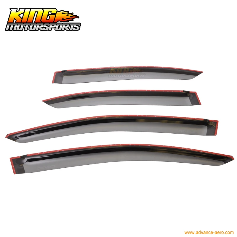 

Fit For 12-15 Honda Civic Sedan Sun Window Visor Rain Guard Polished Metal Metallic #NH737M Global Free Shipping Worldwide