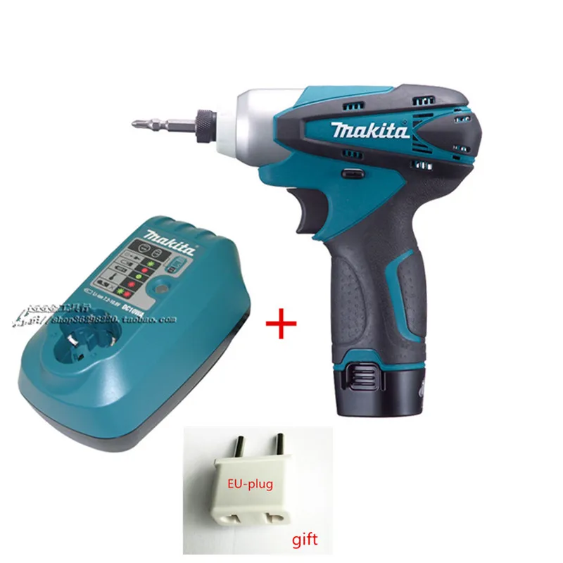 Беспроводной ударный электропривод MAKITA TD090D TD090DWE 10 8 В|Электрические дрели| |