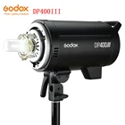 Godox DP400III 400 Вт GN80 2,4G встроенная система X студийная стробоскопическая вспышка для фотостудии tiktok Youtube жисветильник