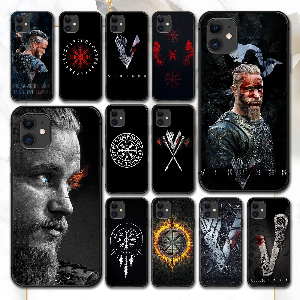 Славянские викингов символ Коловрат Чехол для мобильного телефона IPhone 4 4s 5 5S SE 5C 6