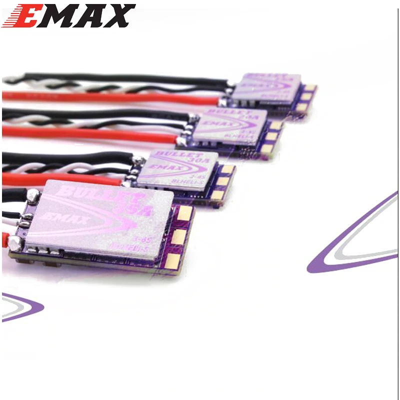 EMAX BLHeli-S DSHOT Bullet ESC 6A 12A 15A 20A 30A 35A BLHeli s контроллер скорости для RC FPV дрона мотора DIY