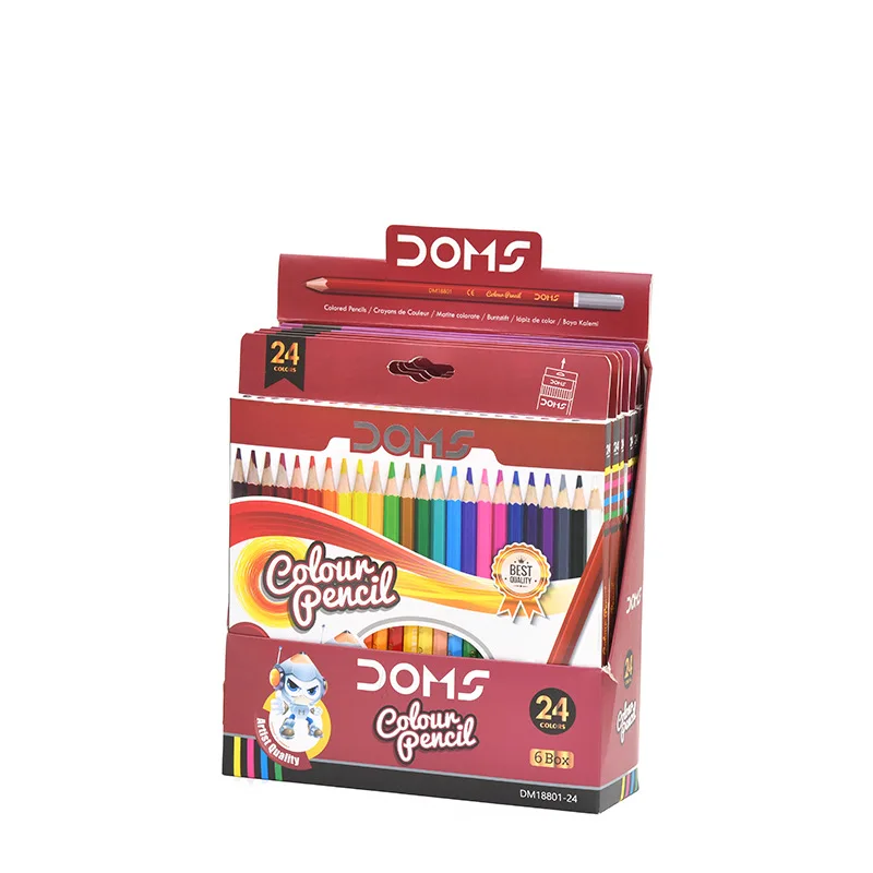

Hot 24-Colored Pencils Boxed Color Pencil Water-Soluble Adult Sketch Hand-Painted Color Paintbrush Set Wholesale