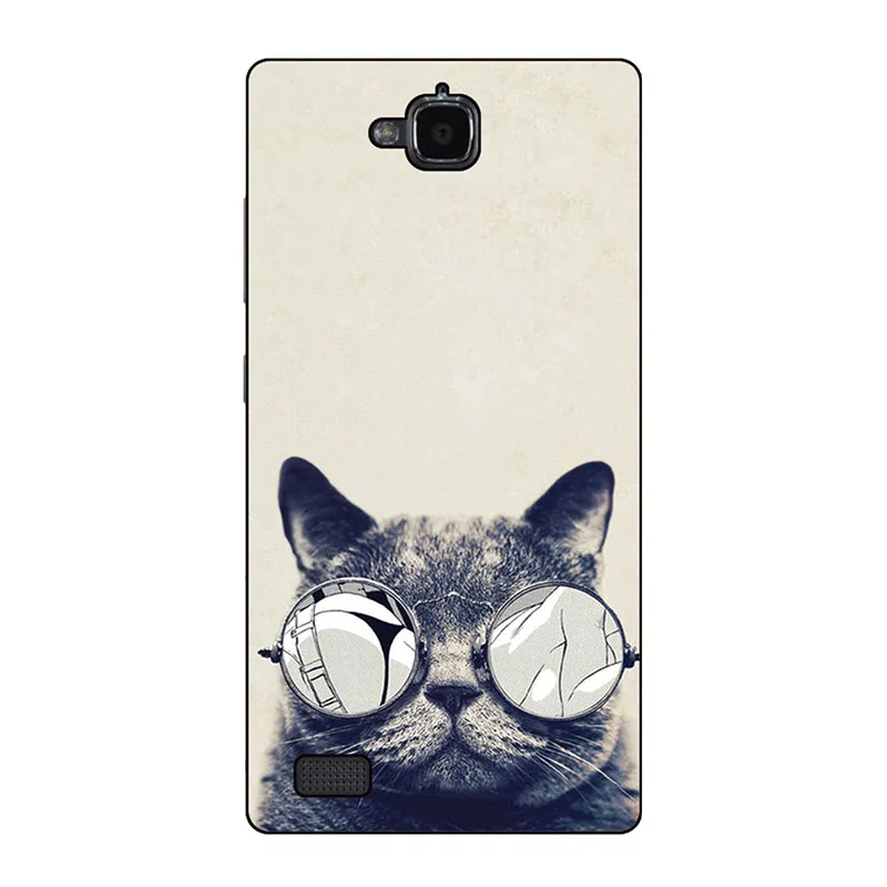 M20 Чехол для huawei Honor 3C H30-U10 G740 H30-T10 H30-T00 H30-L01 чехол с жестким основанием Пластик с милыми котиками, чехол для телефона с рисунком в виде животного - Цвет: M20