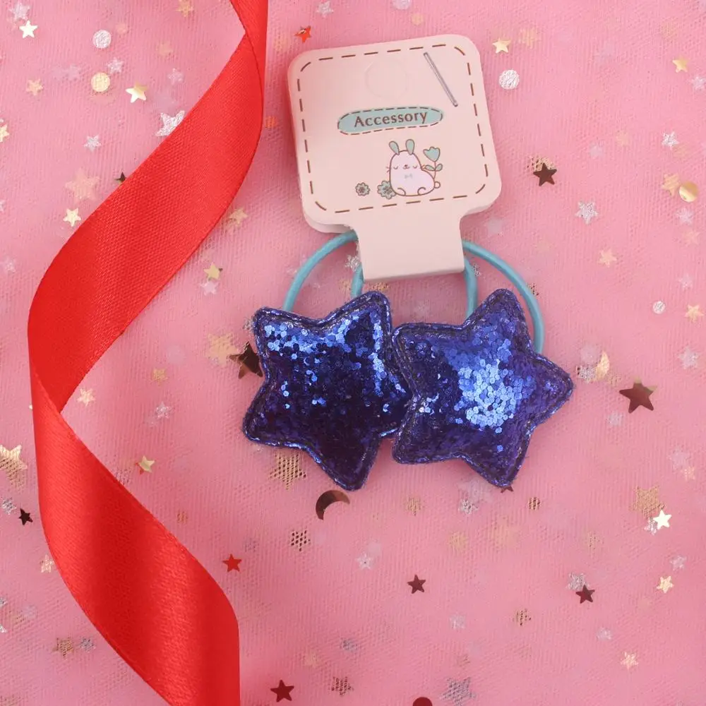 Новинка 2019 модные геометрические эластичные ленты для волос с пятиконечной