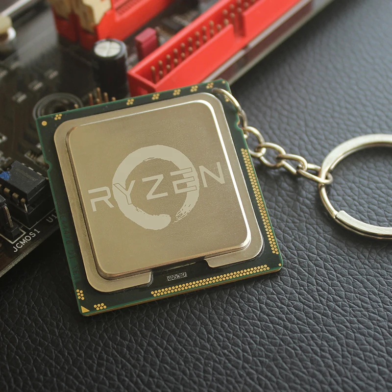 Лазерная гравировка Процессор цепочка для ключей DIY Сплошной Цвет с узором на