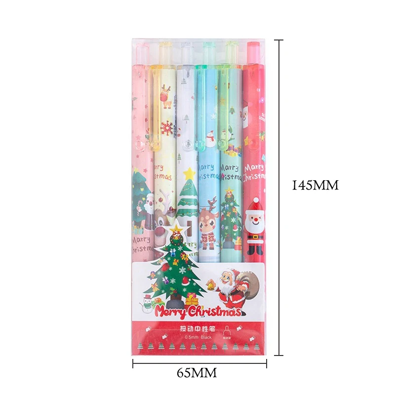 Выдвижная ручка с черными чернилами для письма школьные и офисные канцелярские