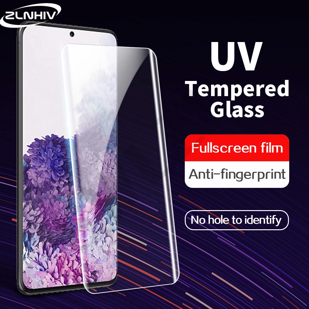 Закаленное стекло zlnвич с полным покрытием для Samsung Galaxy S8 S9 S10 plus S20 S21 ultra Защитная