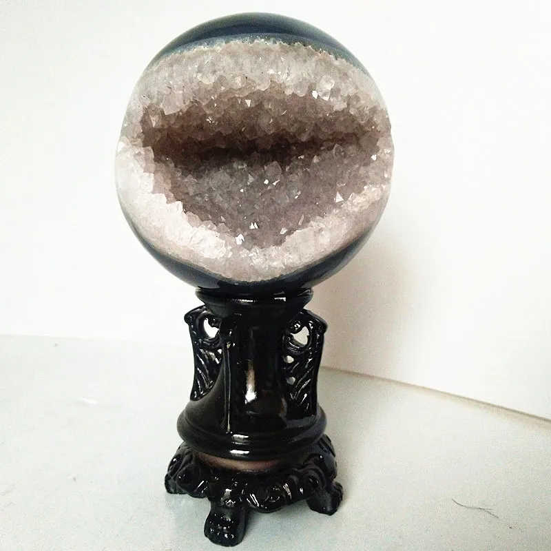 80 100 мм натуральные камни кристаллы Druzy agate geode украшение для дома агат с открытым