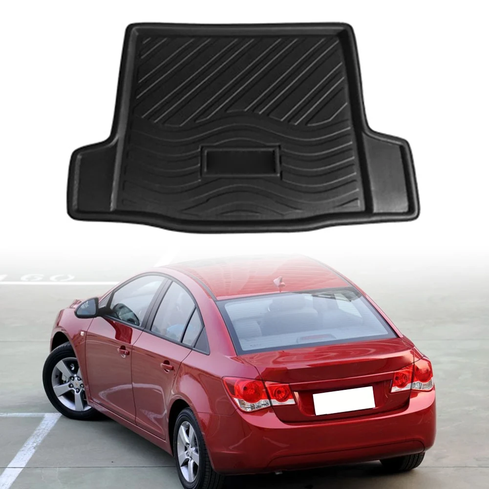 Для Chevrolet Cruze Sedan 2009-2015 задний багажник грузовой коврик напольный TPR 2009 2010 2011 2012 2013