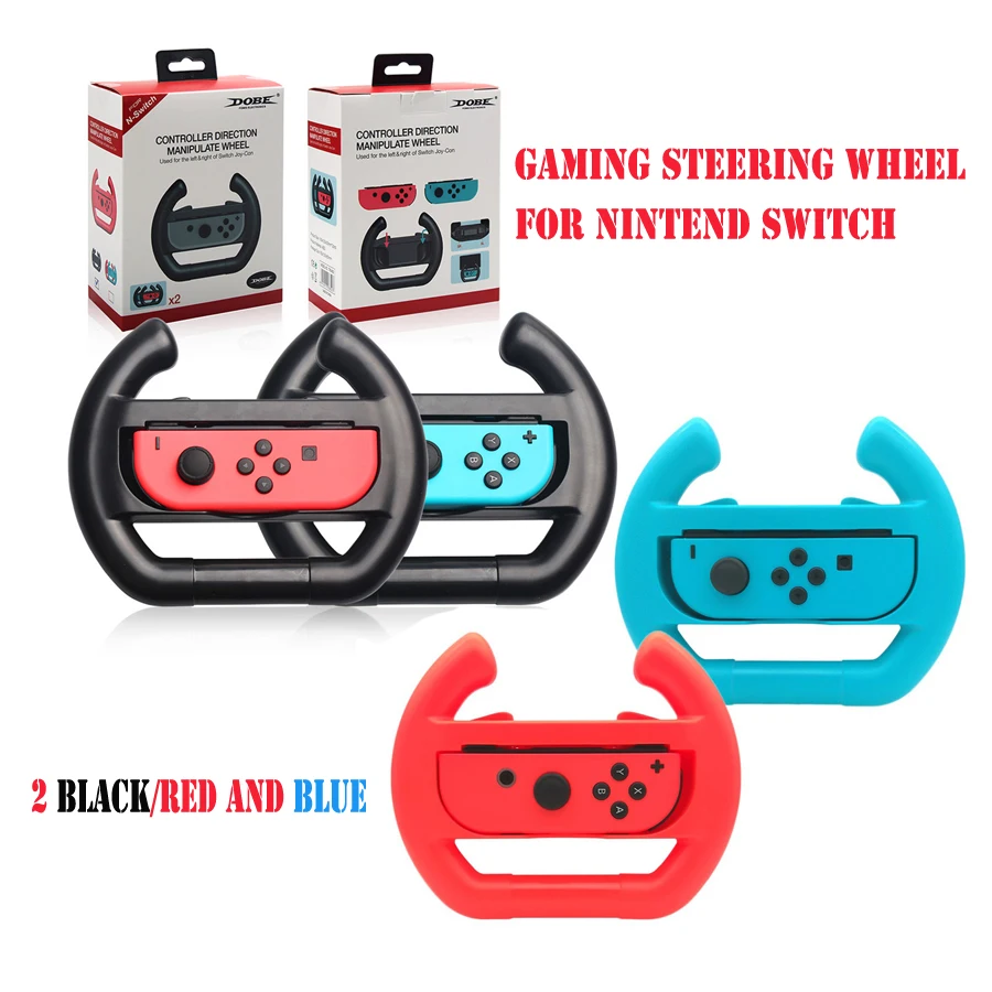 Рулевое колесо Nintendo Switch рулевое подставка Joycon Гоночное N игровой контроллер