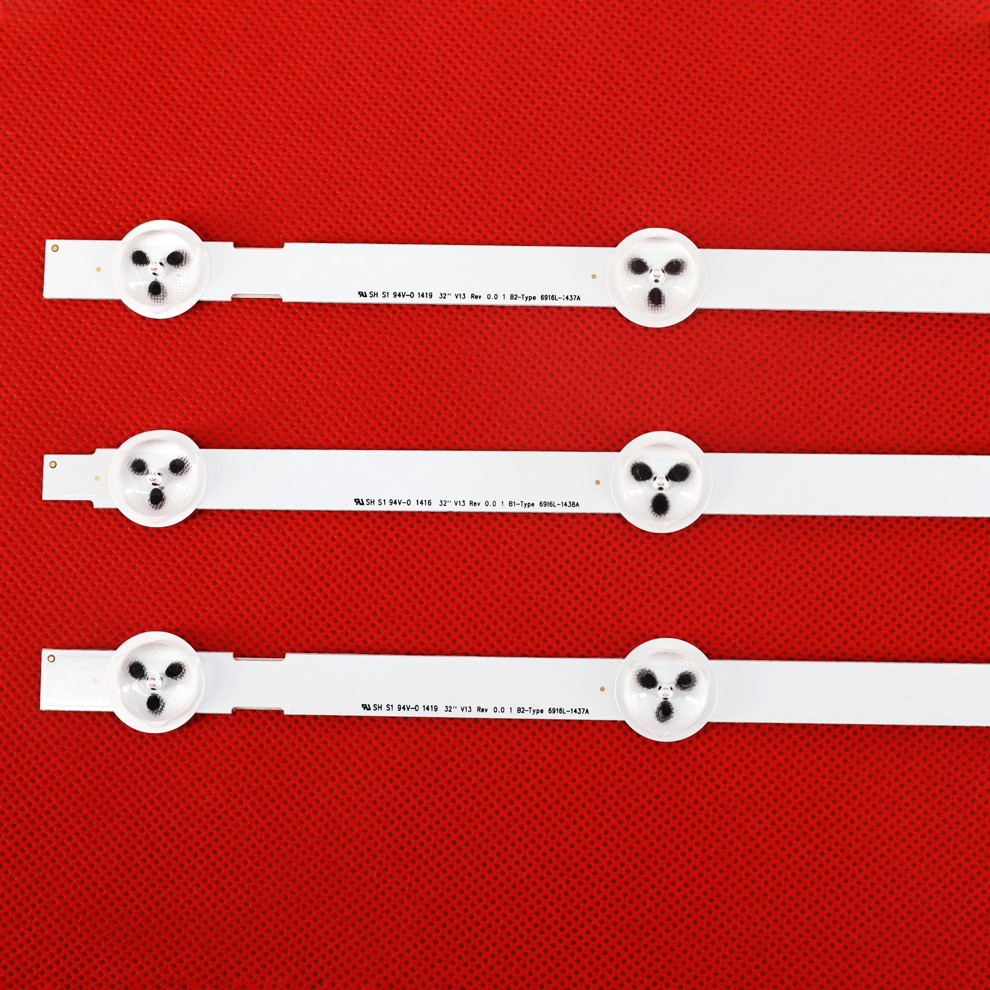 Светодиодный Подсветка полосы для LG 32 ''ROW2.1 Rev ТВ 32ln541v 32LN540V 32ln541u 6916L-1437A 6916L-1438A