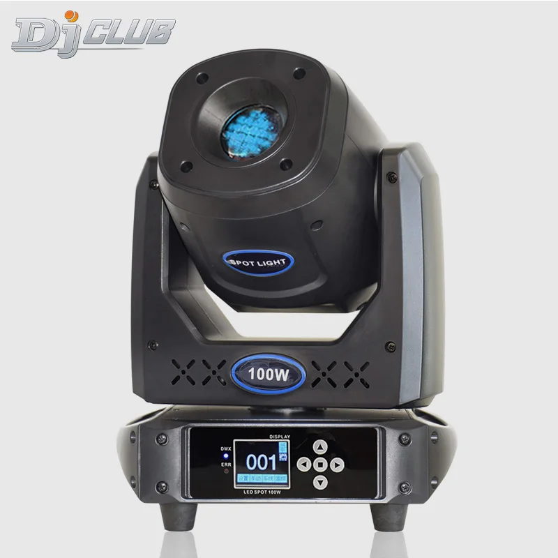 

Сцсветильник светодиодное движущееся колесо Dmx высокой яркости, 100 Вт, двойное колесо Gobo, 8 цветов, призма для диджея