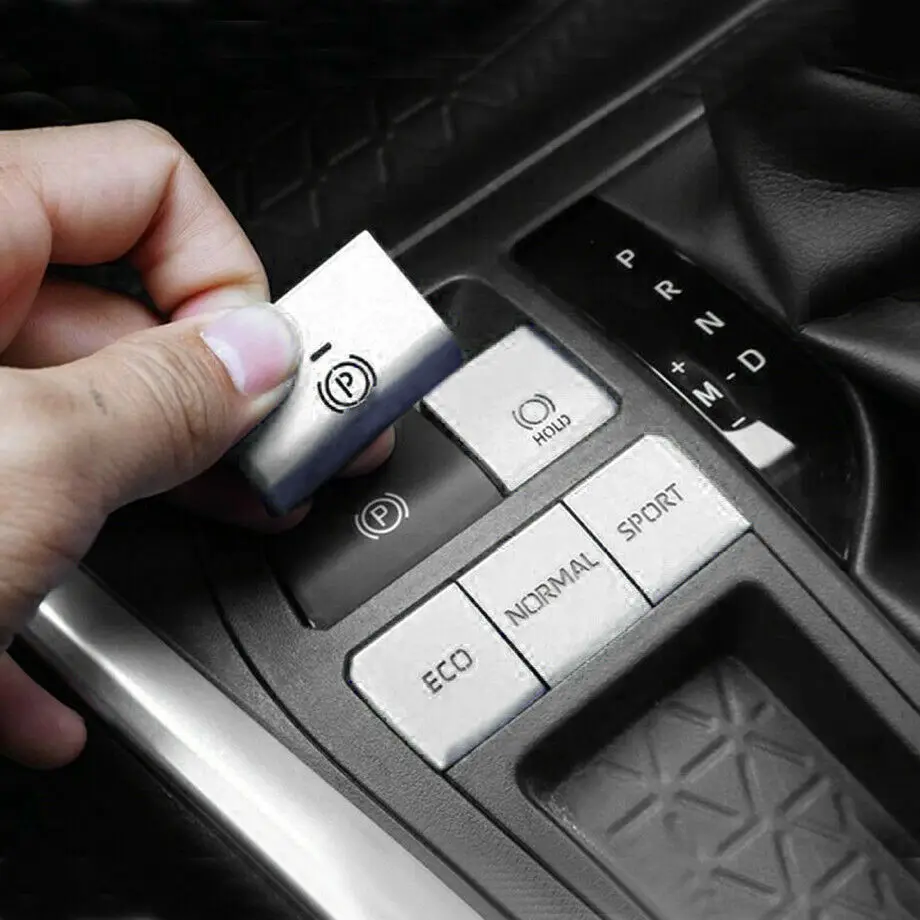 

Car Sticker Decor Replaces Gear Shift Box Panel 5PCS/KIT Silver Trim Parts