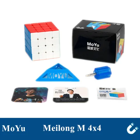 MoYu Meilong 4 M 4x4x4 Магнитный магический куб 4x 4 скоростной куб Обучающие головоломки игрушки для детей
