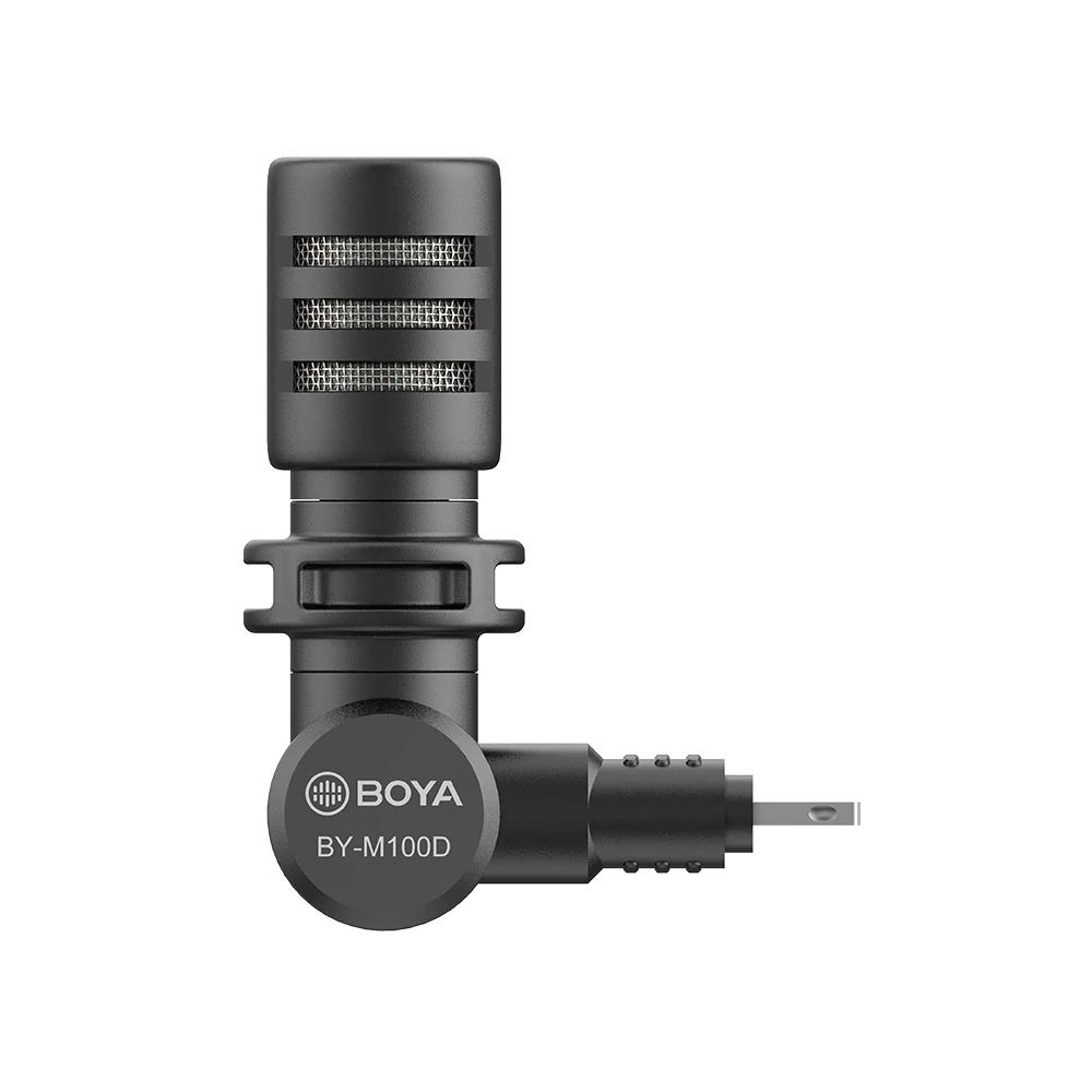 BOYA BY M100D всенаправленный MFi Сертифицированный микрофон с разъемом Lightning для iPhone 12