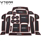 Vtear держатель стакана для интерьера, Противоскользящий коврик, украшение, Женская Пылезащитная крышка, аксессуары, автомобильные запчасти для Haval F7 F7X 2020