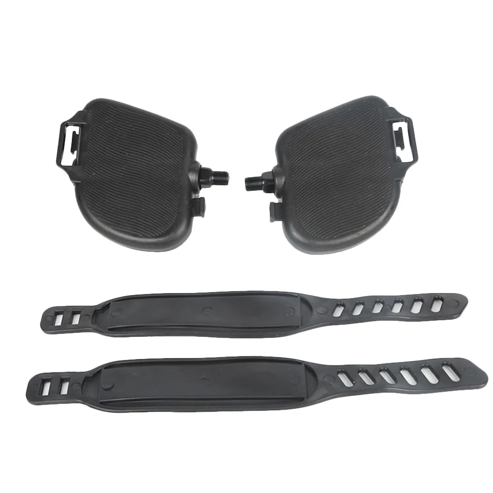1 Pair Bike Pedal Set Anti-slip Strap For Gym Bicycle Universal Foot Is Perfect Exercise Training | Спорт и развлечения