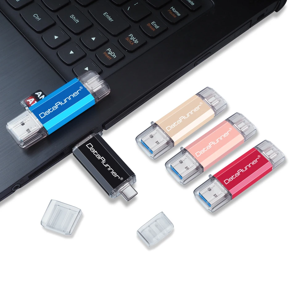 Новый usb флеш накопитель DataRunner 3 0 type C 128 ГБ OTG 32 64 256 флешка 512 USB для мобильных