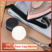 new self adhesive pants paste diy iron on pants edge shorten repair pants for jean clothing and jean pants apparel sewing fabric