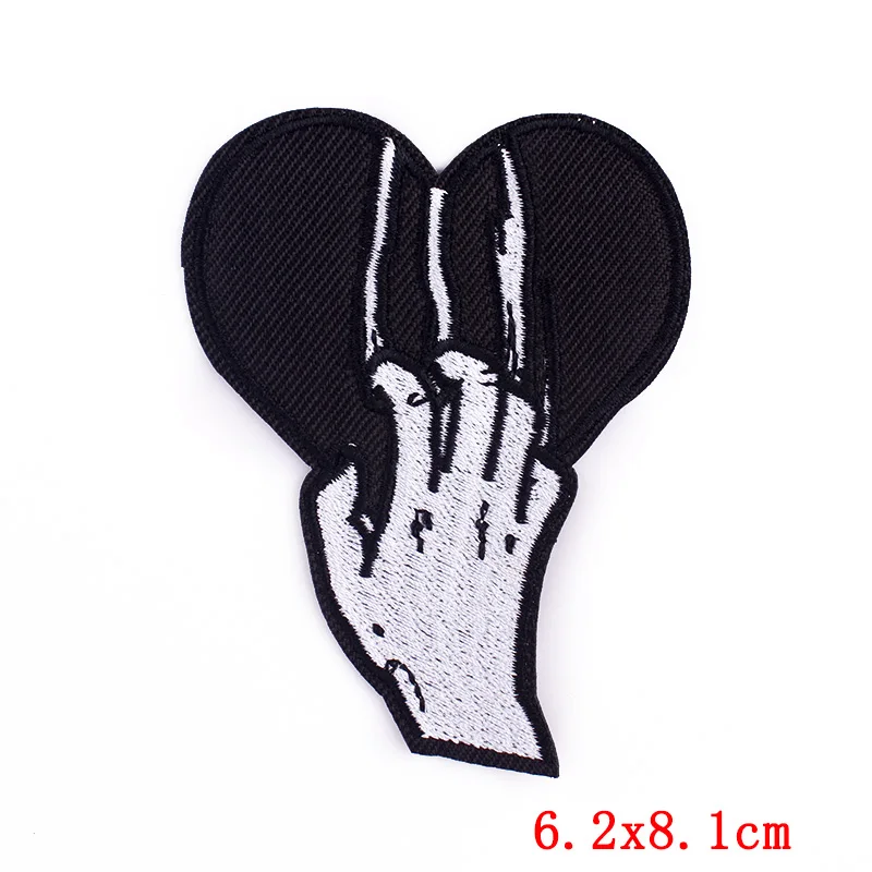 Нашивки FierceTiger для одежды наклейки вышитые нашивки термоклейкие на одежду значок