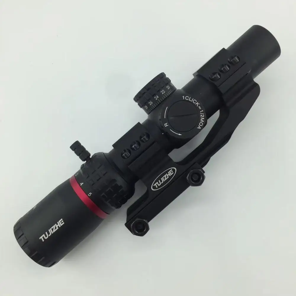 1 5X24IR быстрый фокус короткий прицел оптика падение для внешнего снайпера