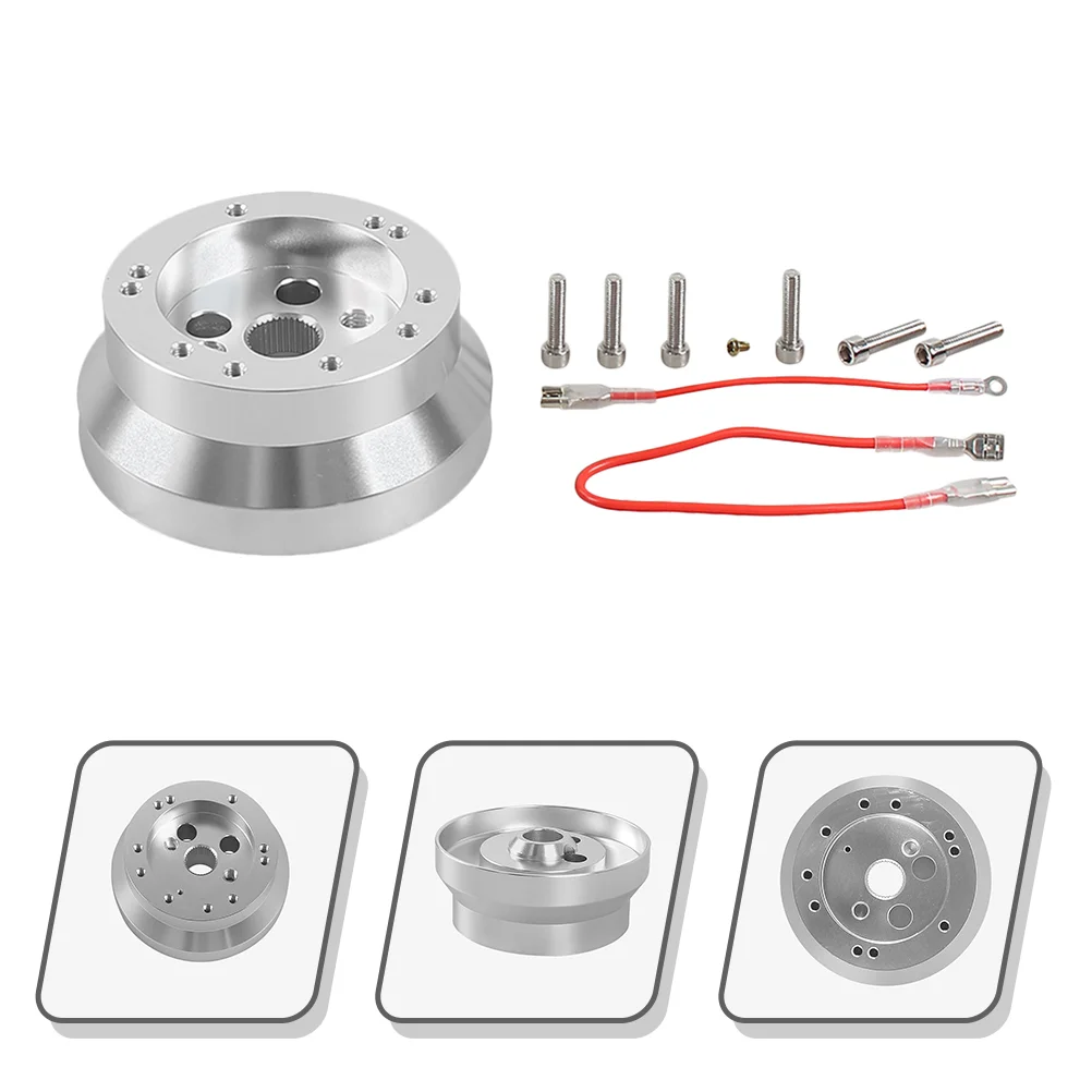 

1 комплект универсальный адаптер ступицы колеса 5 или 6 отверстий адаптер руля автозапчасти