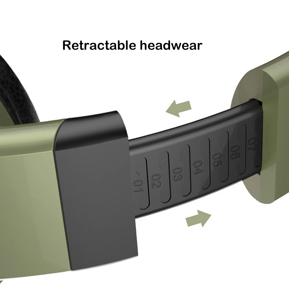 Беспроводные спортивные наушники Bluetooth 5 0 со светодиодсветодиодный