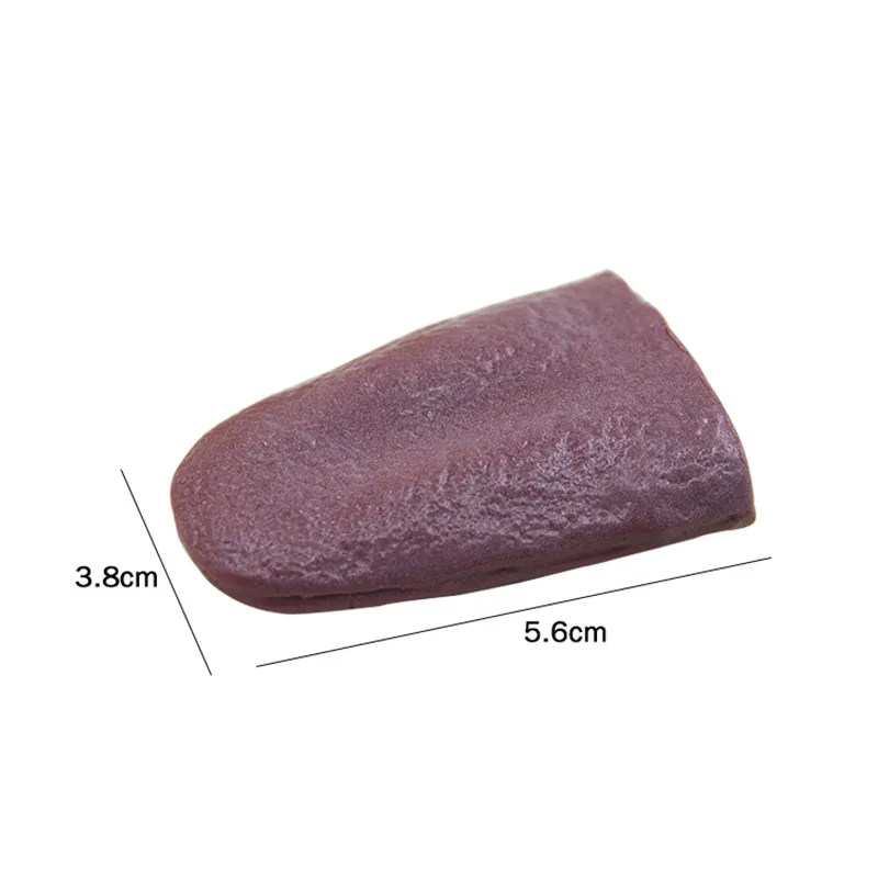 Хэллоуин ужасный язык реалистичный грубые шутки розыгрыш Волшебный реквизит