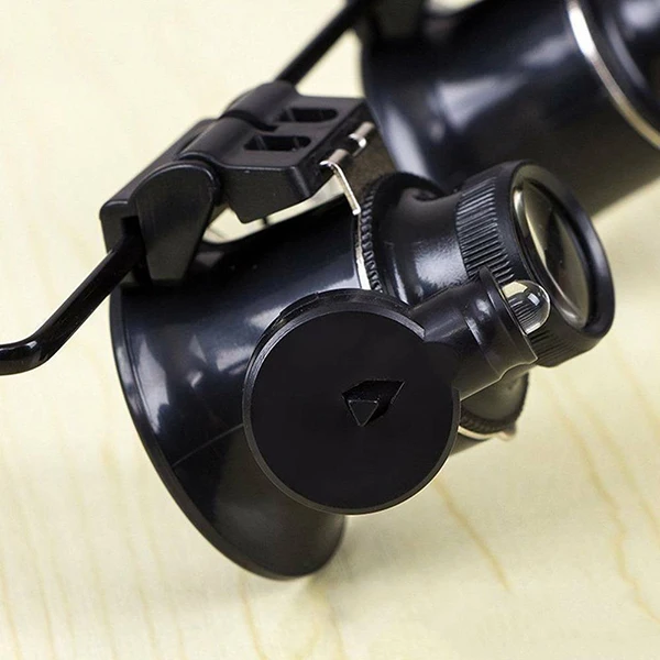 20X Loupe Magnifying Glasses Jewelery Microscope Watch Repair Tool LED Magnifier FAS6 | Дом и сад