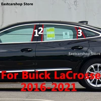 for buick lacrosse 2021 2020 2019 2018 2017 2016 car middle column pc window trim decoration b c pillar strip sticker accessorie