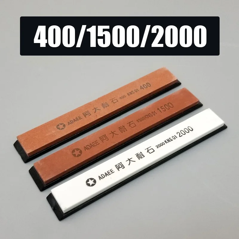 Для заточки ножей камни камень маленький масляный камень 180-3000grit whet камни точильный камень нож - Цвет: 400 1500 2000 grit