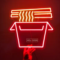 led neon signs wall for house home bedroom bar christmas wedding birthday party noodles pattern art logo sign