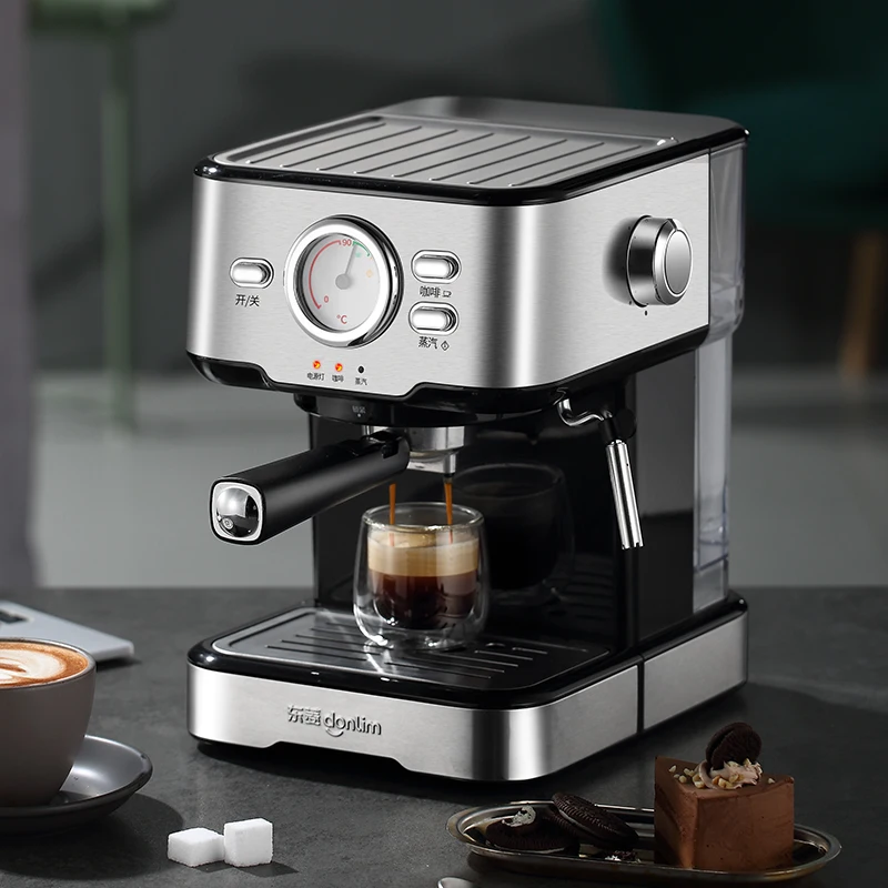 220V эспрессо Кофе Машина Эспрессо Maker полуавтоматическая 20Bar насос Давление