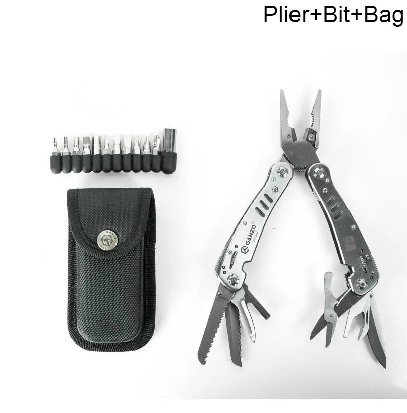 Plier without box Набор инструментов комбинированная сумка складной нож из нержавеющей стали плоскогубцы с длинным носом Ganzo G302H вольфрамовые сменные лезвия многофункциональные плоскогубцы - Цвет: Plier without box
