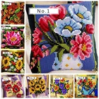 Набор для вышивки крестиком Prajna, подушка с крючком, коврик для рукоделия, медведь, Бабочка, вышивка крестиком, рукоделие, вязание крючком