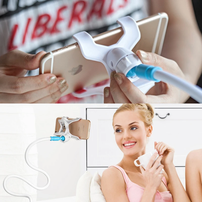 Charotte Multifunction Universal Camera Holder Stand for Baby Monitor Mount on Bed Cradle Adjustable Long Arm Bracket