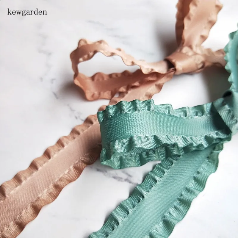 Kewgarden гофрированные полиэфирные ленты 1 &quot1 5&quot 25 мм 38 DIY бант аксессуары для волос
