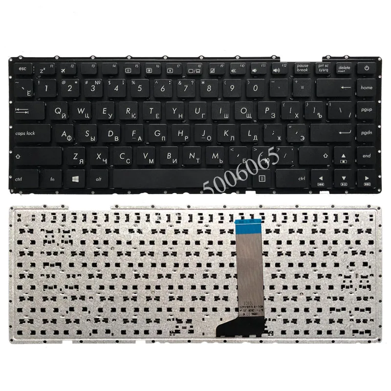 Русская клавиатура для ноутбука ASUS X442 X442UA X442UR A442 черная | Компьютеры и офис