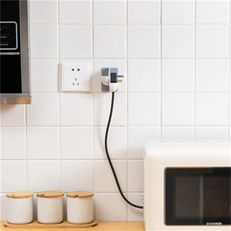 Настенный пластиковый штекер двойной крючок розетка самоклеящиеся Маленькие