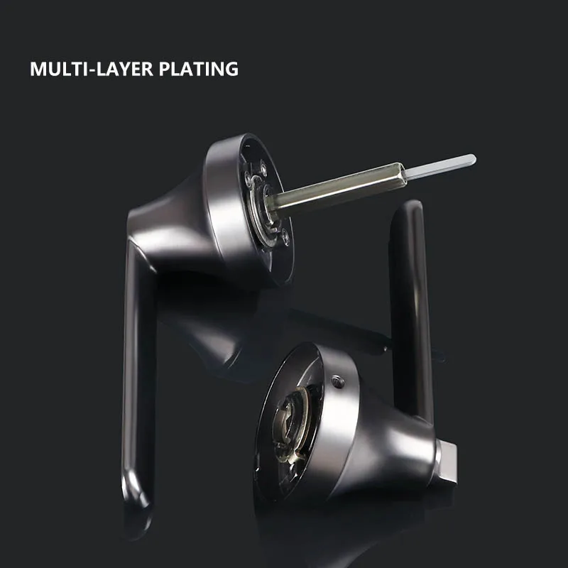 

Door handle Cylinder door lock bedroom room bathroom three-lever ball lock full speed sell pass the first lock owned by the comp