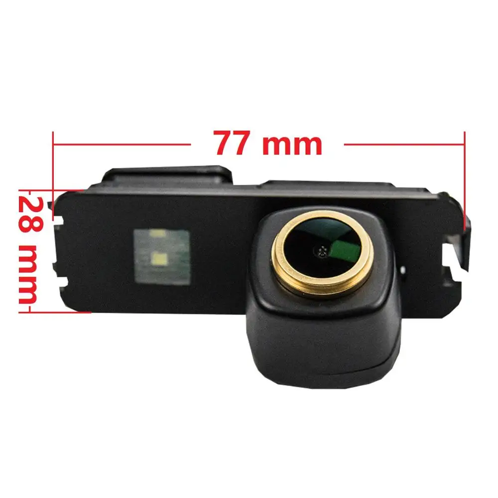 HD 720P Золотая Водонепроницаемая Автомобильная камера заднего вида для VW