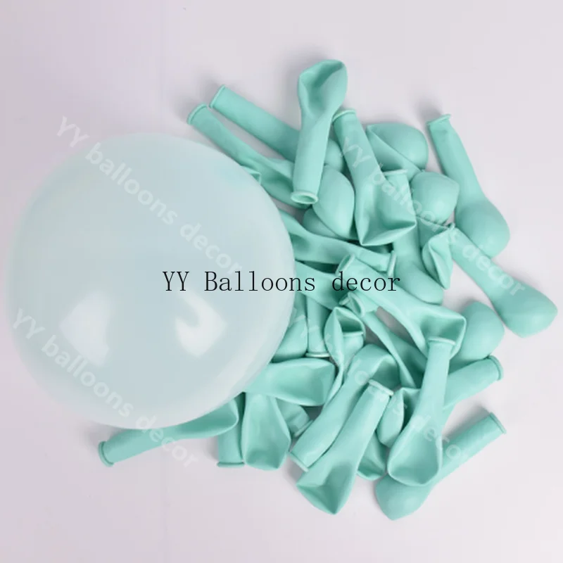 Комплект гирлянды для воздушных шаров Тиффани синяя серебристая хромированная