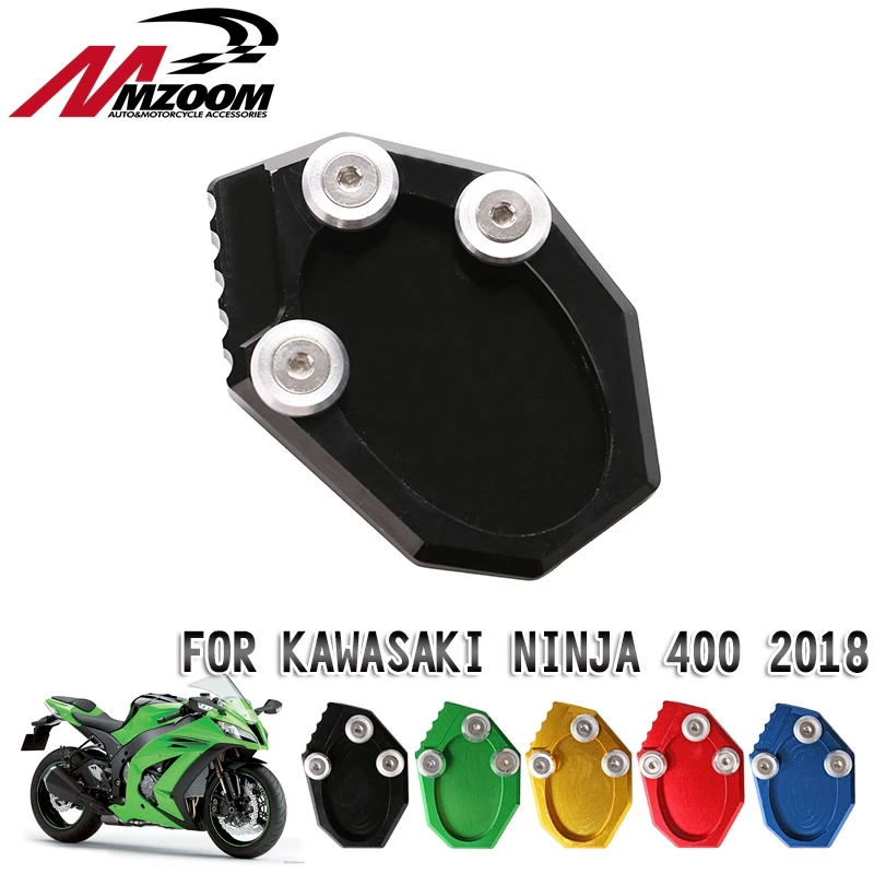 Алюминиевая боковая подставка для мотоцикла удлинитель опорная пластина KAWASAKI