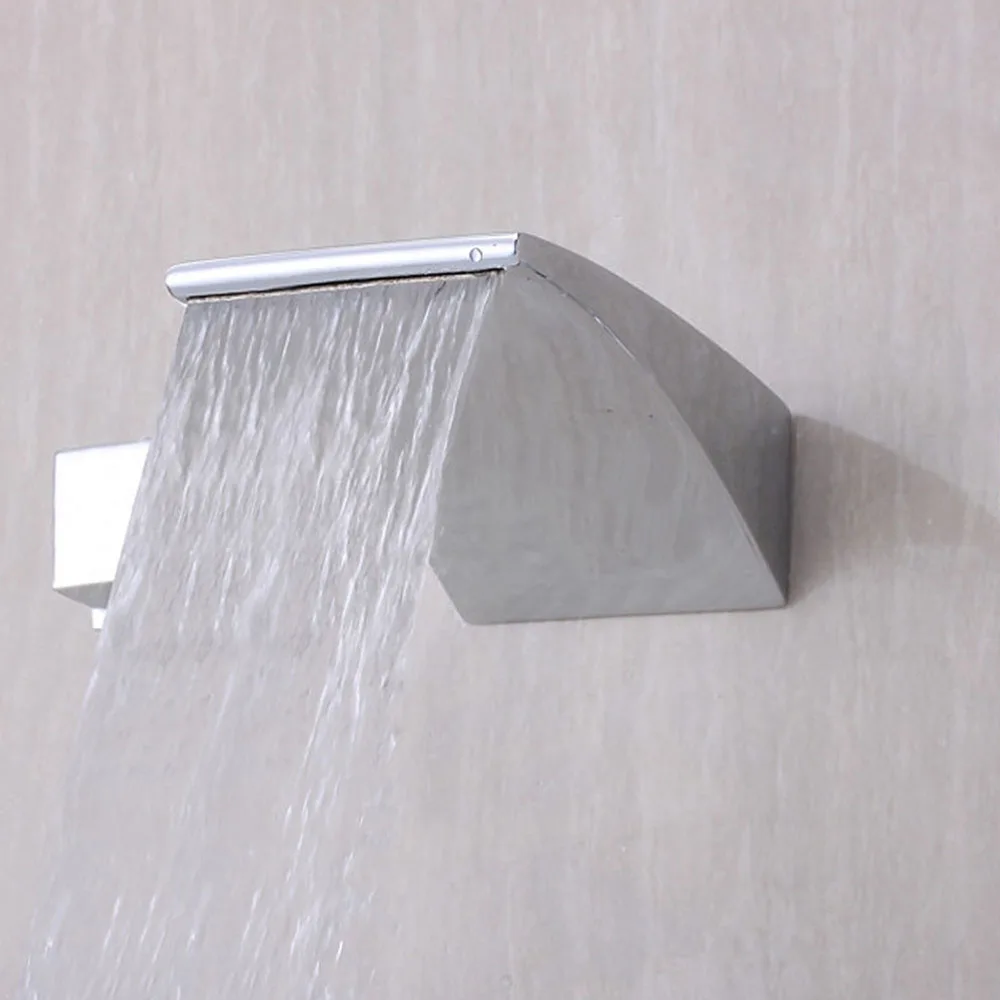 Настенный Водопад AZOS носик для ванны наполнитель раковины и хромированный кран |