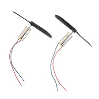 2pcslot coreless motor micro diy helicopter coreless motor dc 3 7v 0 1a 6mm14mm for remote control aircraft