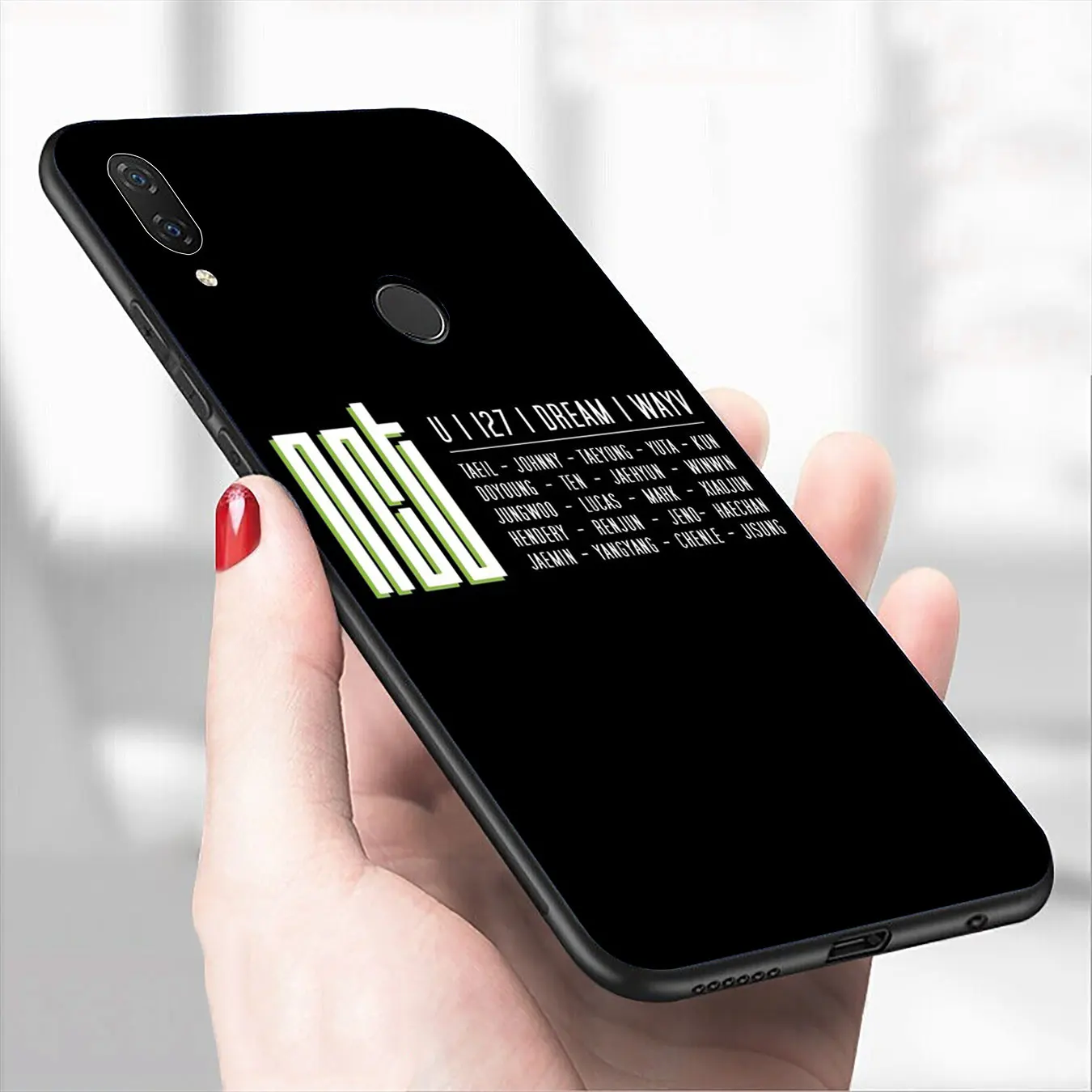 Мягкий силиконовый чехол NCT 127 DREAM U для Xiaomi Redmi Note 8 8T 8A 7 7A 6 6A 5 5A GO S2 K30 K20 Pro черный |